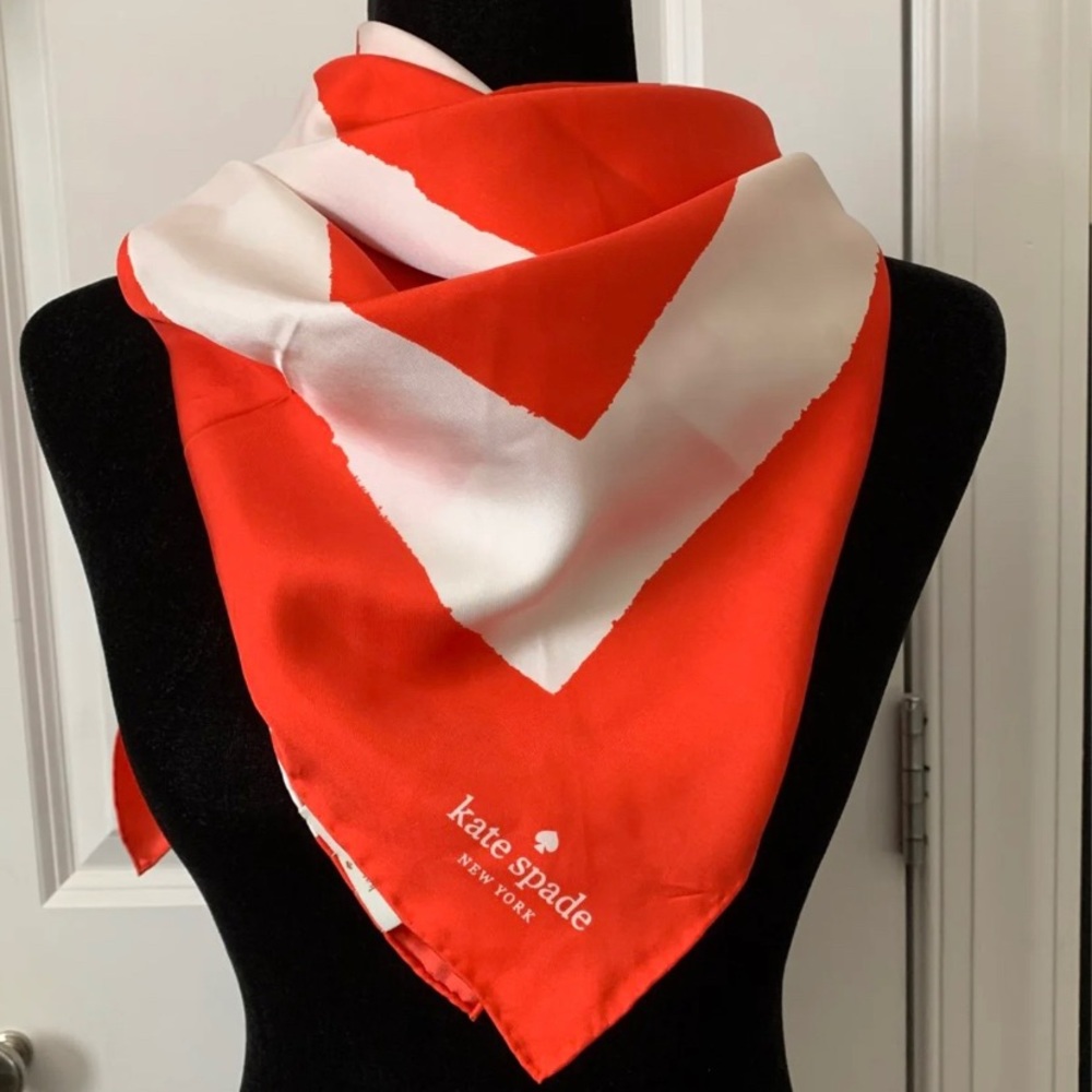Kate Spade silk scarf